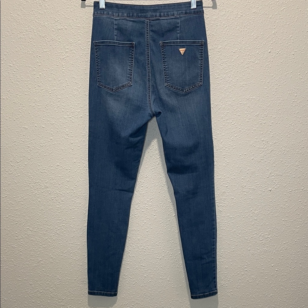 Guess High Rise Blue Women's Jeans - Picture 4 of 4